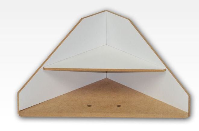 Hobbyzone End Corner Shelves Module