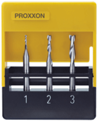 Proxxon MF70 Milling Machine 371104 - Proxxon Milling Cutter Set