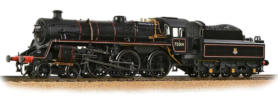 Branchline BR Standard 4MT BR2 Tender 75014 BR Lined Black (Early Emblem) OO Gauge