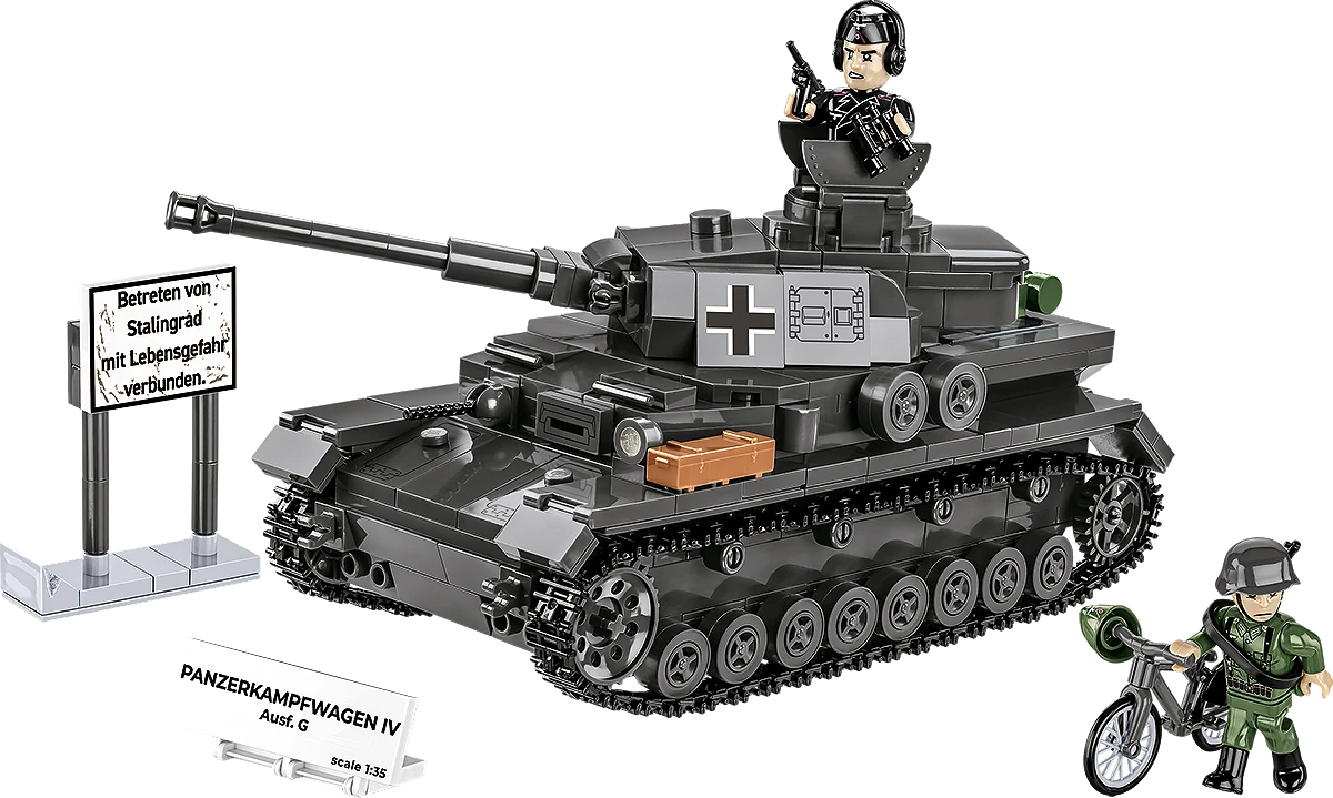 Cobi 1/35 Scale Panzerkampfwagen IV Ausf.G Model Kit
