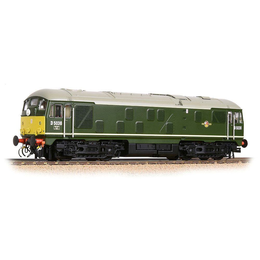 Branchline Class 24/0 D5036 Disc Headcode BR Green (Small Yellow Panels) OO Gauge