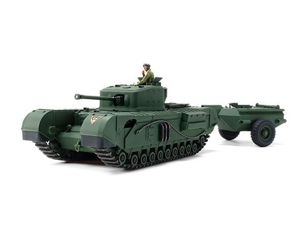 Tamiya 1/48 Scale Churchill Mk.VII Crocodile Model Kit