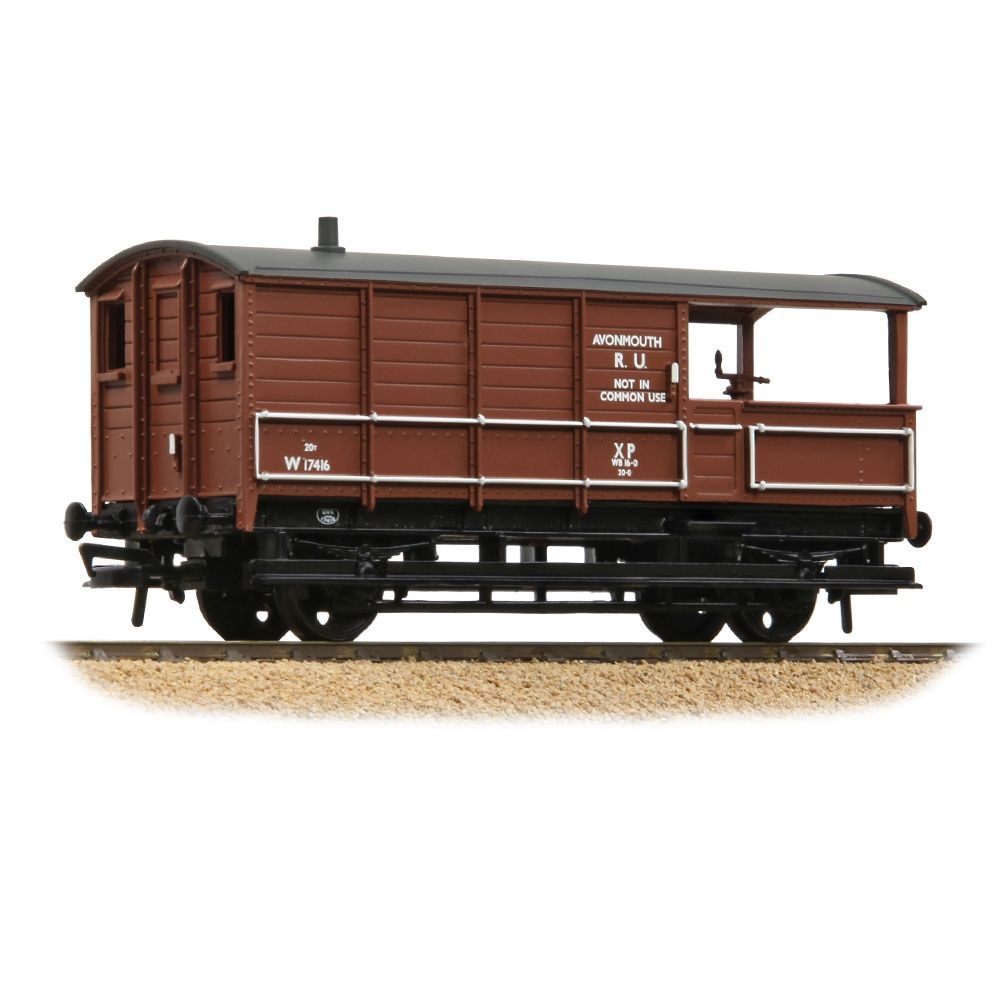 Branchline GWR 20T 'Toad' Brake Van BR Bauxite (Early) OO Gauge