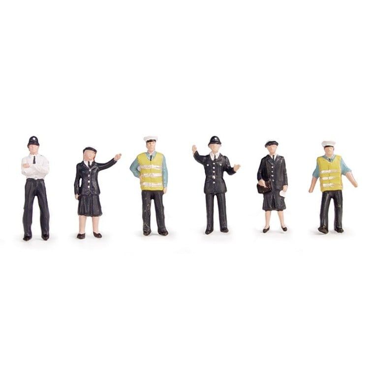 Branchline Police and Security Staff 36-041 OO Gauge