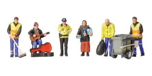 Branchline Modern Street Scene Figures 36-411 OO Gauge