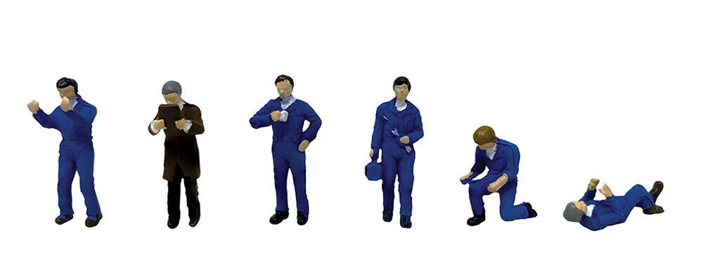 Branchline Garage Staff and Fitters 36-422 OO Gauge