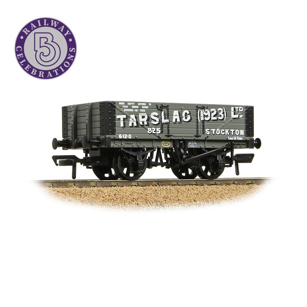 Branchline 5 Plank Wagon Steel Floor 'Tarslag (1923) Ltd.' Grey OO Gauge