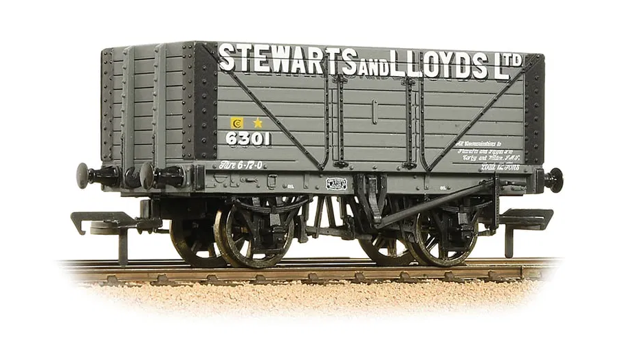 Branchline 8 Plank Fixed End Wagon 'Stewart and Lloyds Ltd' OO Gauge