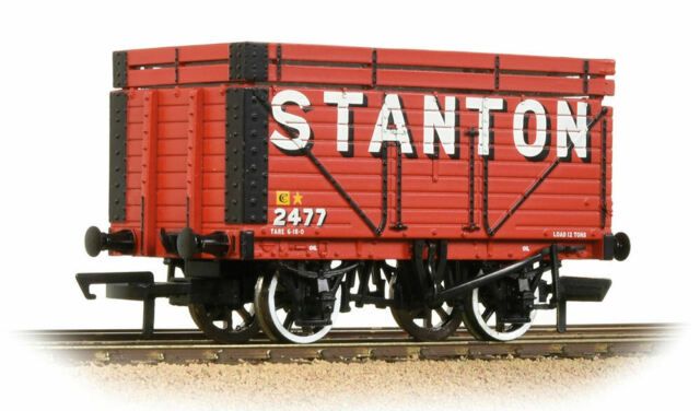 Branchline 8 Plank Wagon Coke Rails 'Stanton' Red OO Gauge