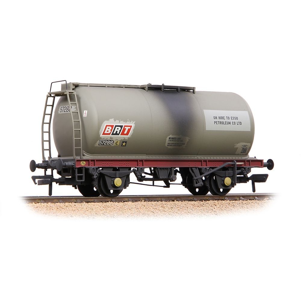 Branchline BR 45T TTA Tank Wagon Esso Grey (Unbranded) [W] OO Gauge