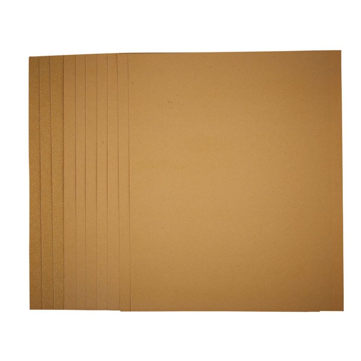 General Purpose Sanding Sheets, 230 x 280mm, Assorted Grit (Pack of 10)