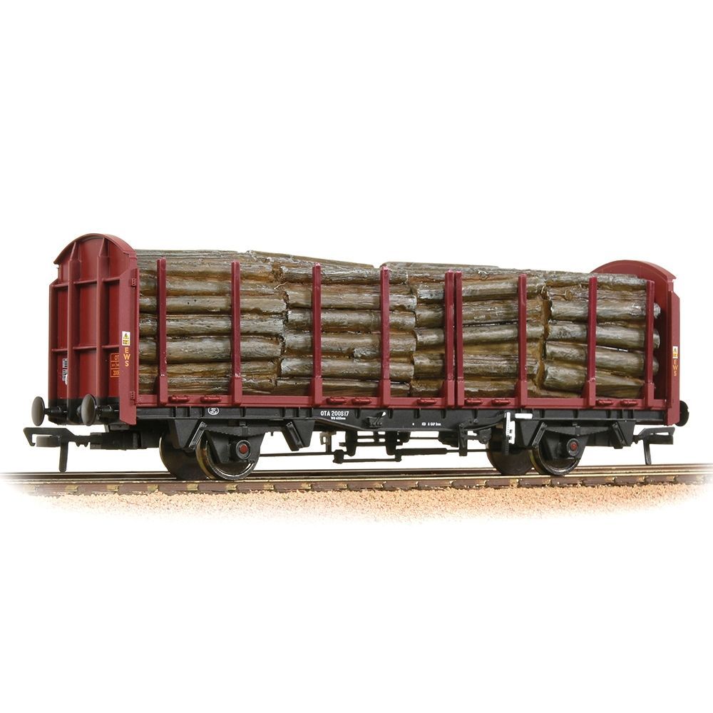 Branchline BR OTA Timber Wagon EWS with Load [W] OO Gauge