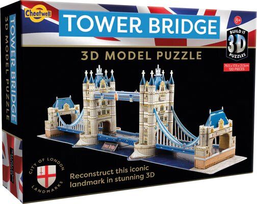 Cheatwell Tower Bridge 3D Puzzle