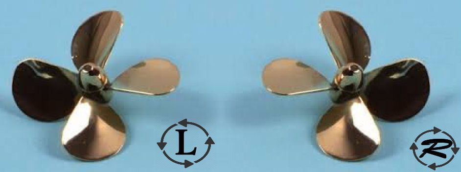 Raboesch 4 Blade Brass Propellers