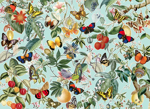 Cobble Hill Fruit And Flutterbies 1000 Piece Jigsaw