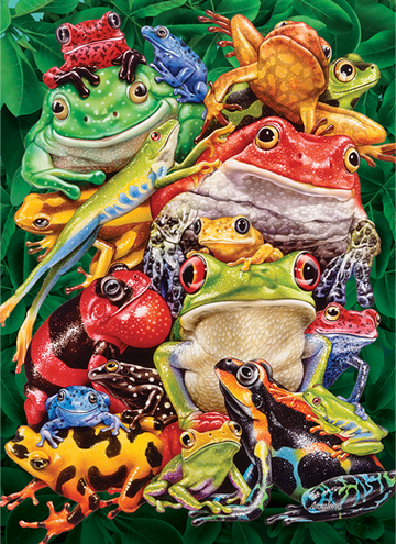 Cobble Hill Frog Business 1000 Piece Jigsaw