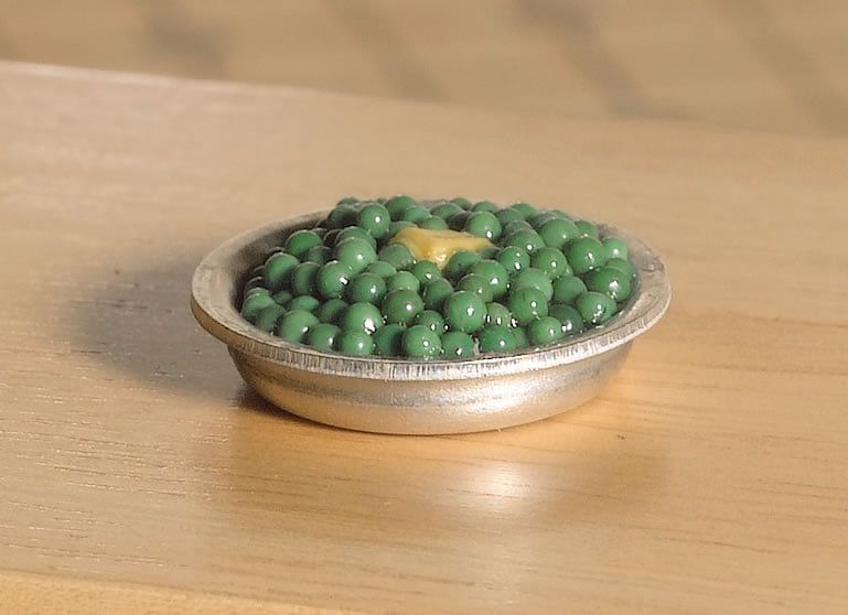 Buttered Peas for 12th Scale Dolls House
