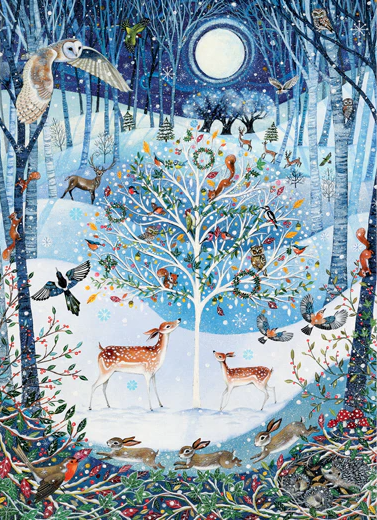 Cobble Hill Winter Woodland 500 Piece Jigsaw