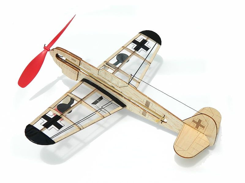 Guillows Mini Model German Fighter Balsa Kit