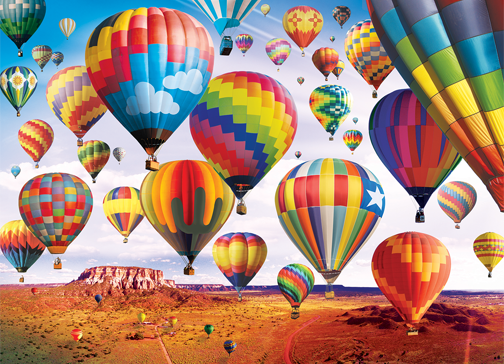 Cobble Hill Up In The Air 500 Piece Jigsaw