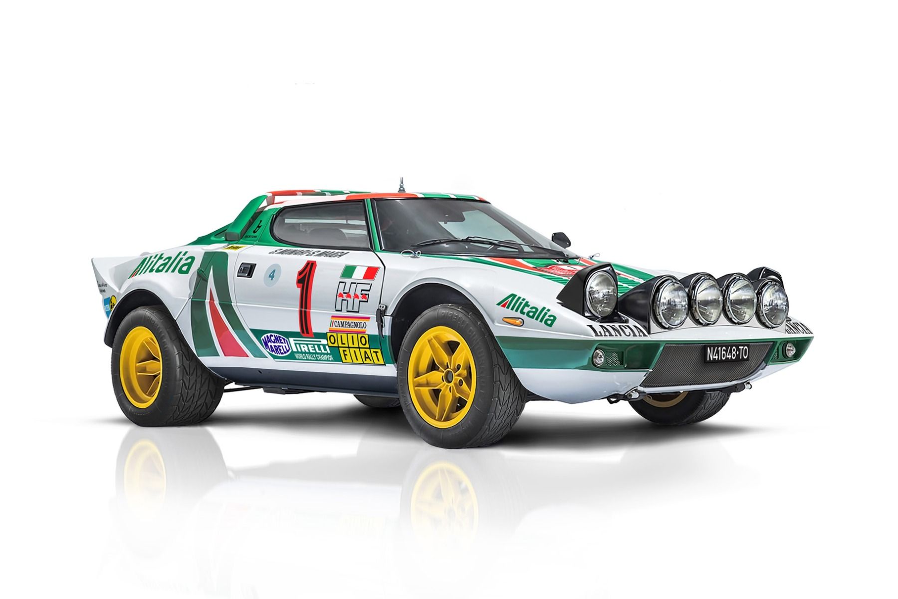 Italeri 1/12 Scale Lancia Stratos HF Gr.4 Monte Carlo Rally 1977 Model Kit