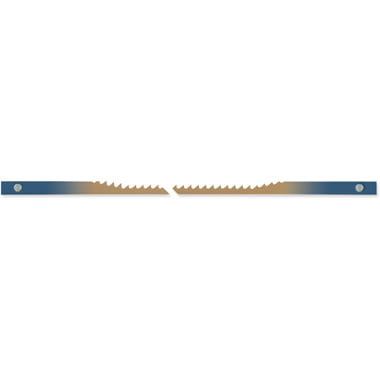Pegas Pinned Scroll Saw Blades 5" Regular 15 TPI for soft metals, wood, and plastic
