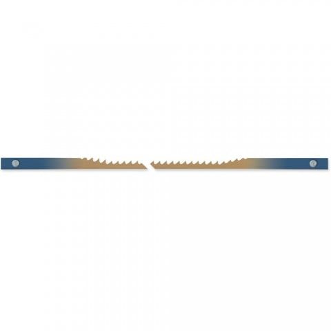 Pegas Pinned Scroll Saw Blades 5" Regular 25 TPI for soft metals, wood and plastic