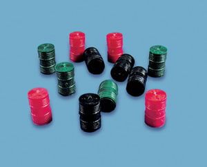 Peco Oil Drums OO Gauge