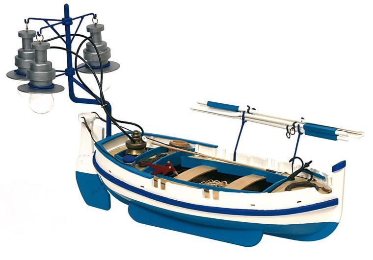 Occre 1/15 Scale Calella Bot de Llum Light Boat Model Kit