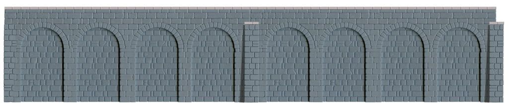 Peco Retaining Walls (350mm long) OO Gauge