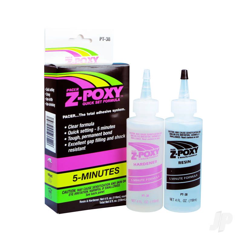 PT-38 Z-Poxy 5 Minute Epoxy 8oz