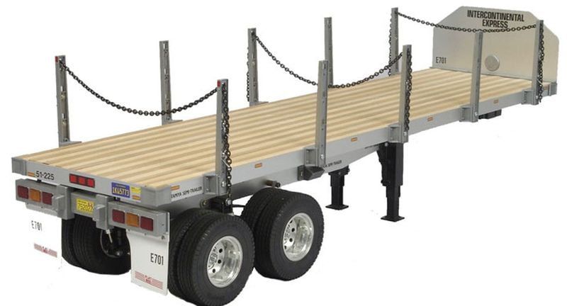 Tamiya 1/14 Scale Flat Bed Semi-Trailer Model Kit