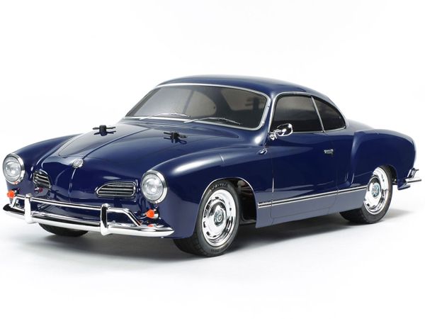 Tamiya 1/10 Scale Volkswagen Karmann Ghia RC Model Kit Hobbies