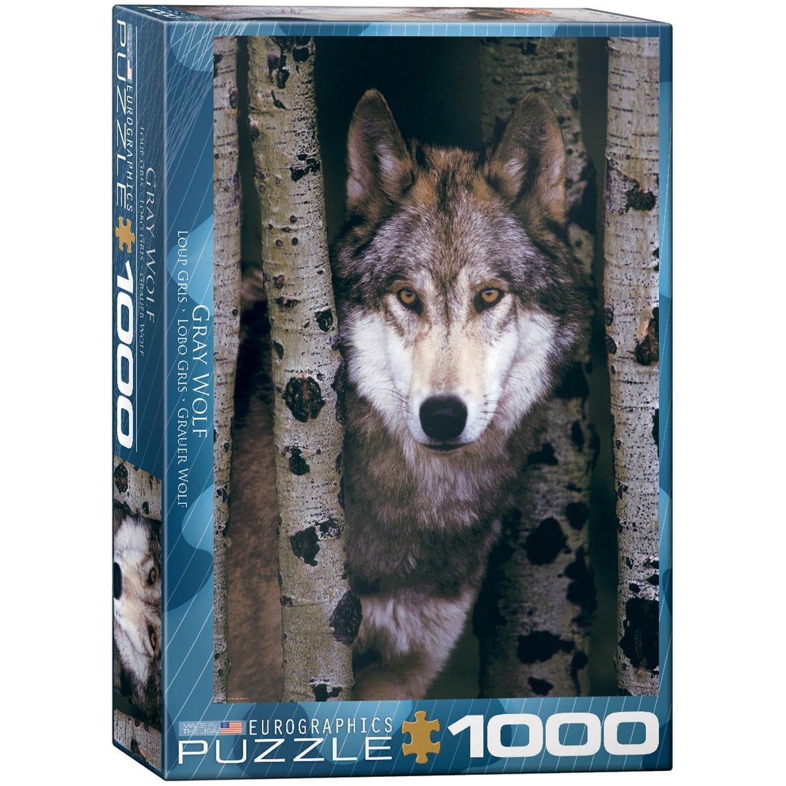 Eurographics Grey Wolf 1000 Piece Jigsaw