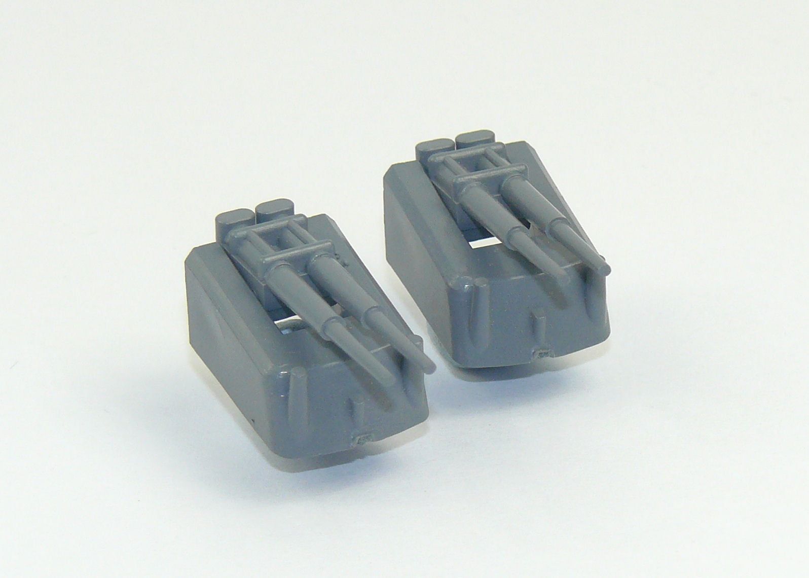 Aeronaut 1/200 Scale Anti Aircraft Gun Twin Mount with Turret - Pack of 2