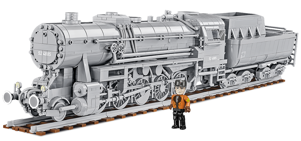 Cobi 1/35 Scale Kriegslokomotive Baureihe 52 Model Kit