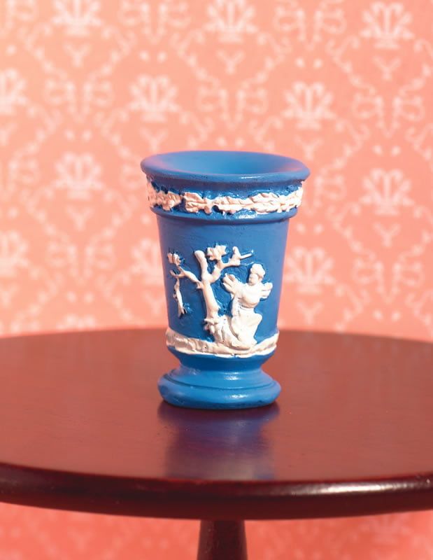 Jasper Blue Vase