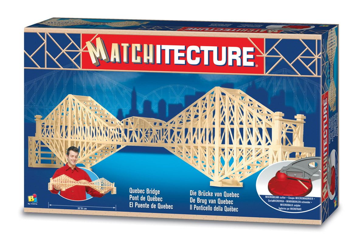 Matchitecture Quebec Bridge Matchstick Kit