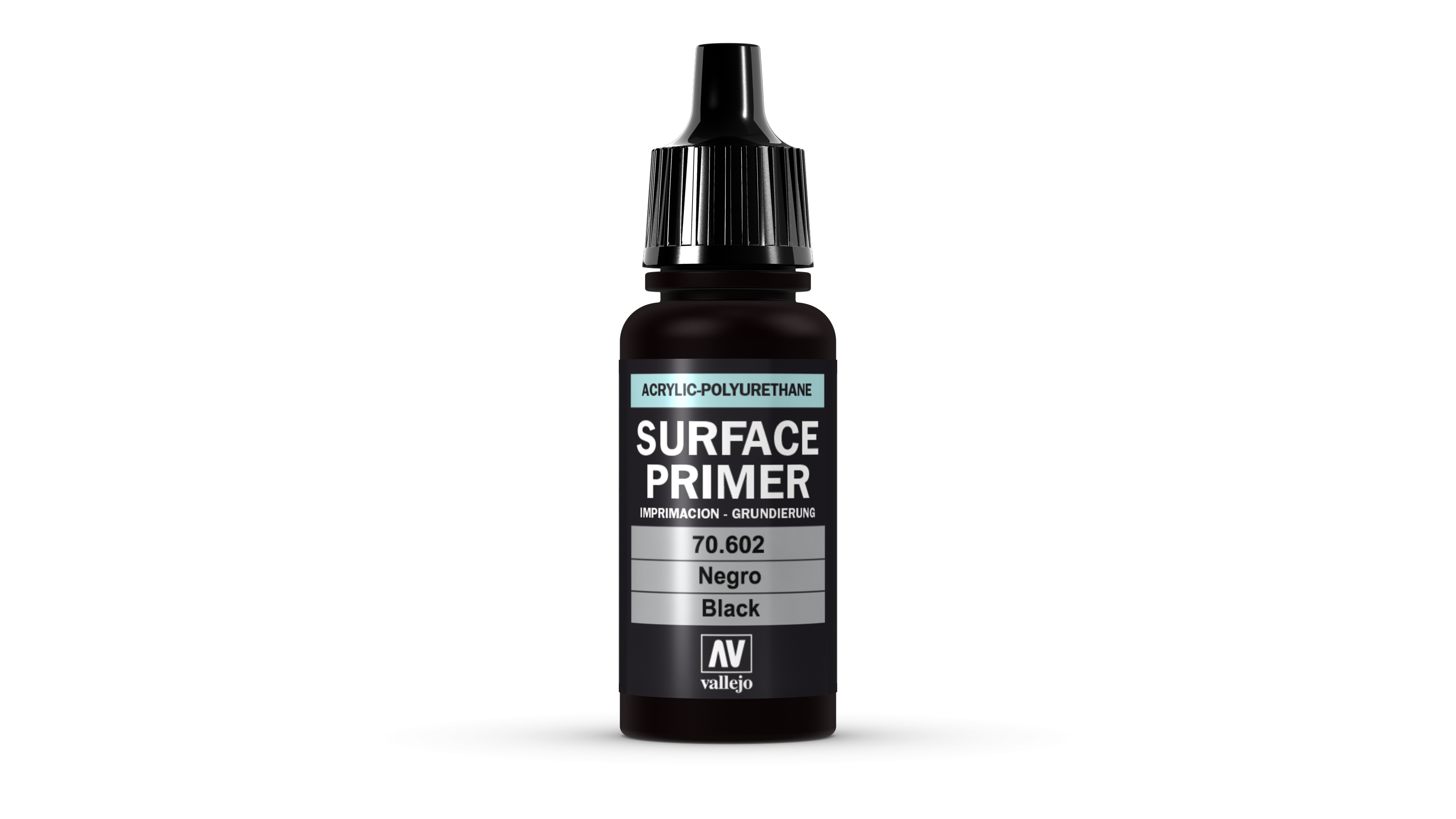 Acrylic Polyurethane Primer Black 17ml