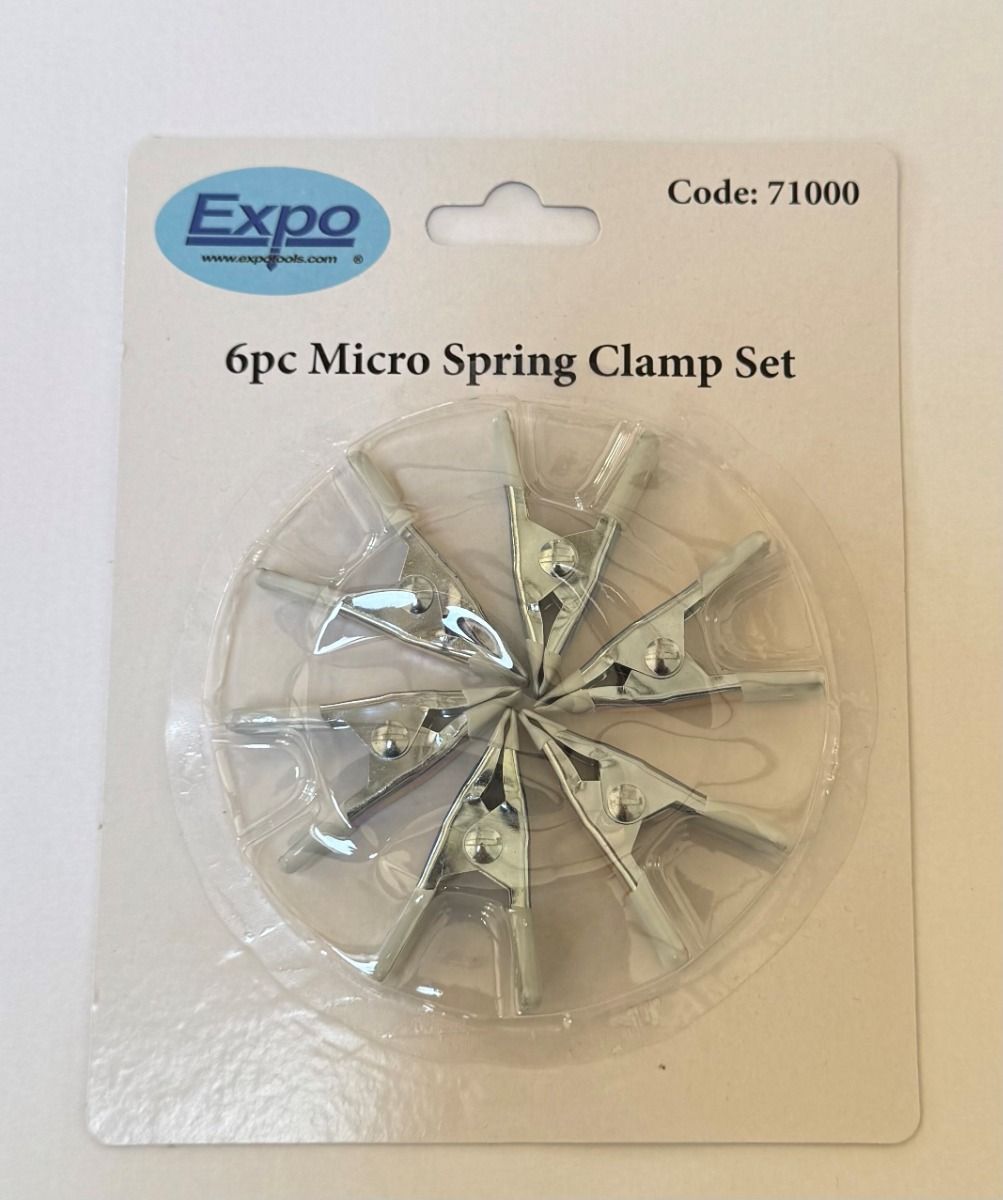 6 Piece Micro Clamp Set