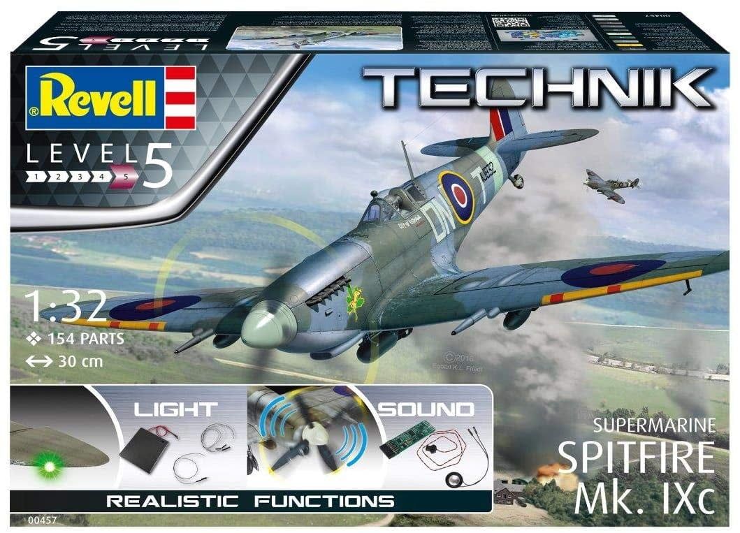 Revell 1/32 Technik Supermarine Spitfire Mk.Ixc Model Kit