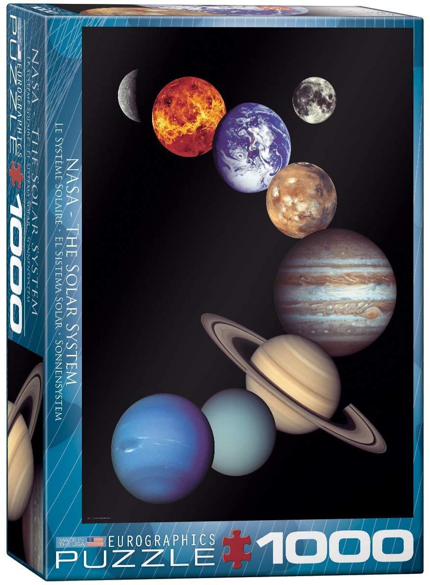 Eurographics The Solar System 1000 Piece Jigsaw