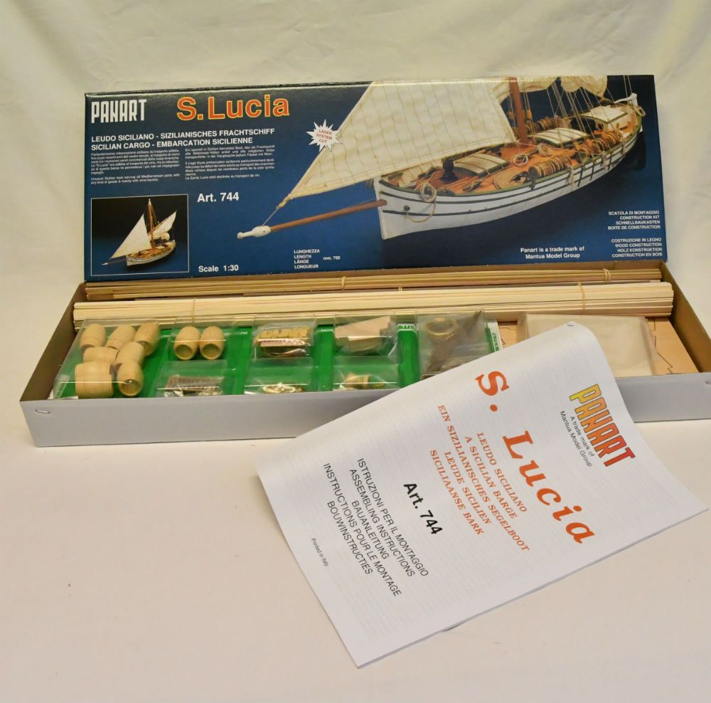 Mantua Models 1/30 Scale Santa Lucia Smugglers Boat Model Kit Hobbies