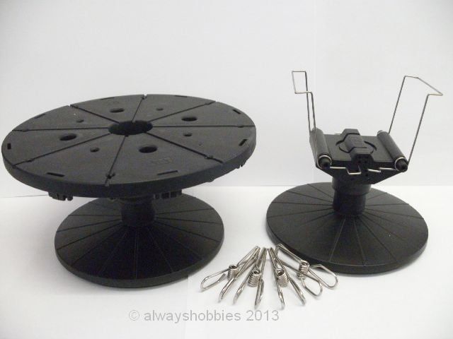 Tamiya Airbrush and Spray Work Painting Stand Set with 16cm Turntable