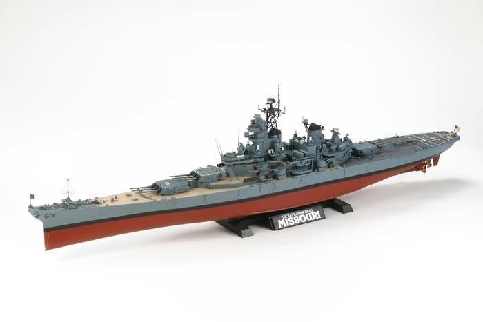 Tamiya 1/350 Scale US BB-63 Missouri 1991 Model Kit