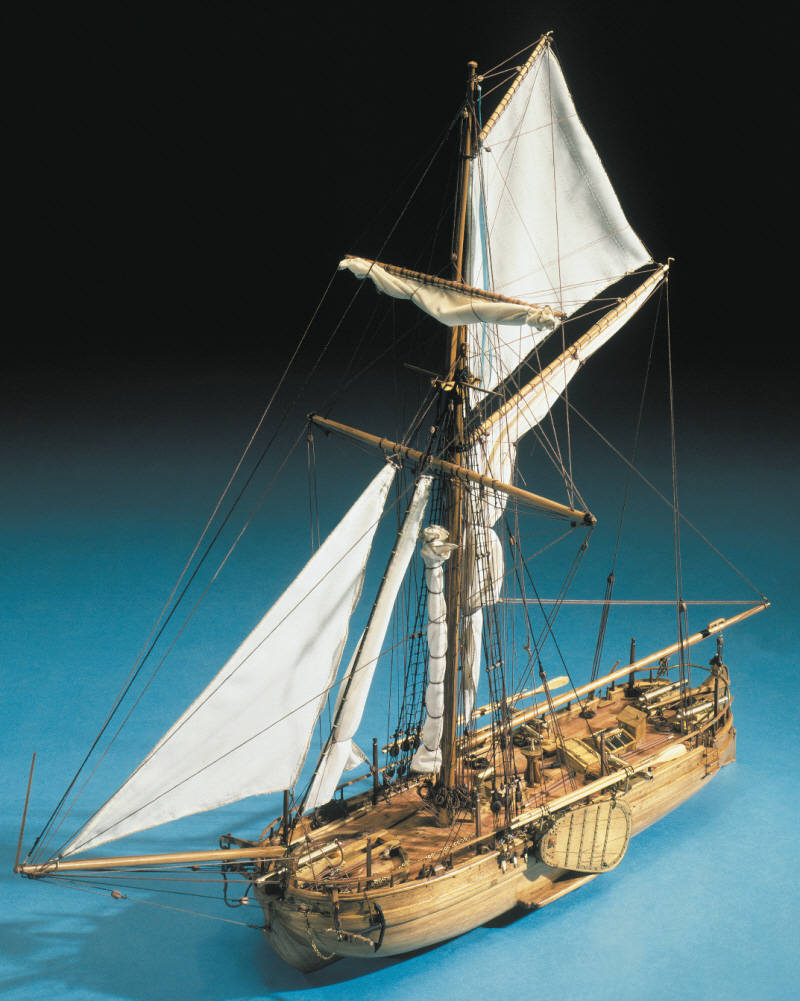  Mantua Models Dutch Naval Gunboat Cannoniera Olandese Ship Kit