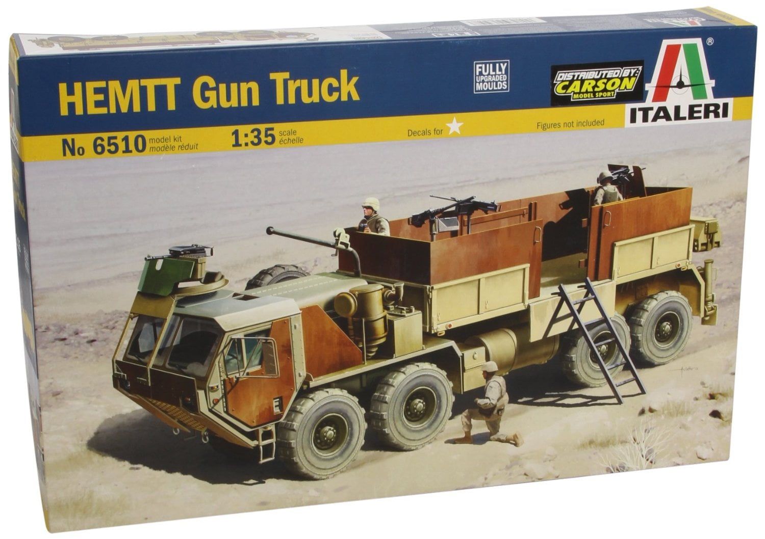 Italeri 1/35 Scale HEMTT Gun Truck Model Kit