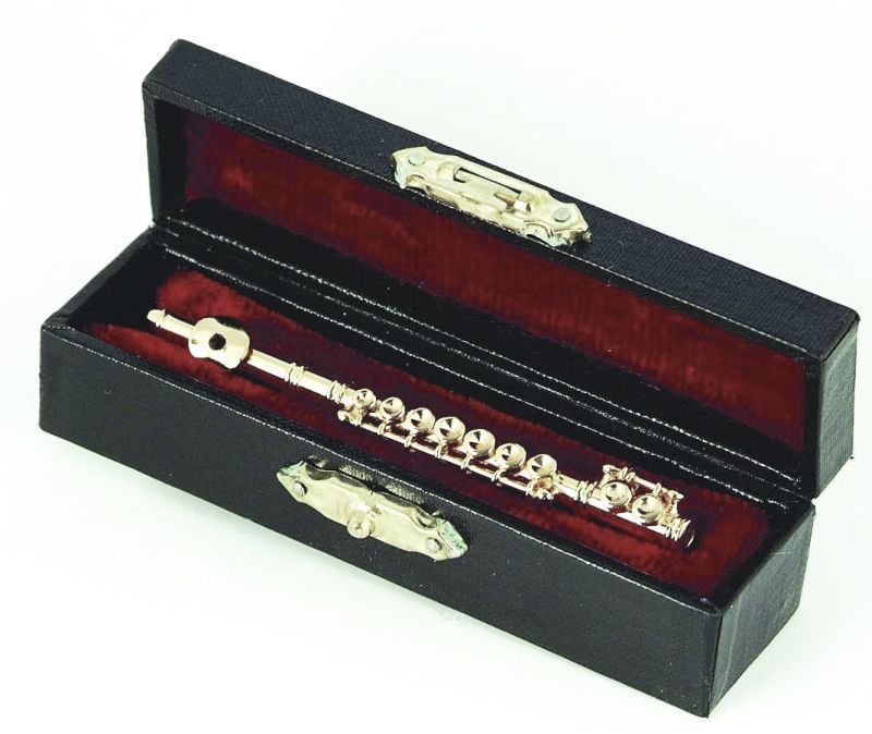 Silver Flute for 12th Scale Dolls House