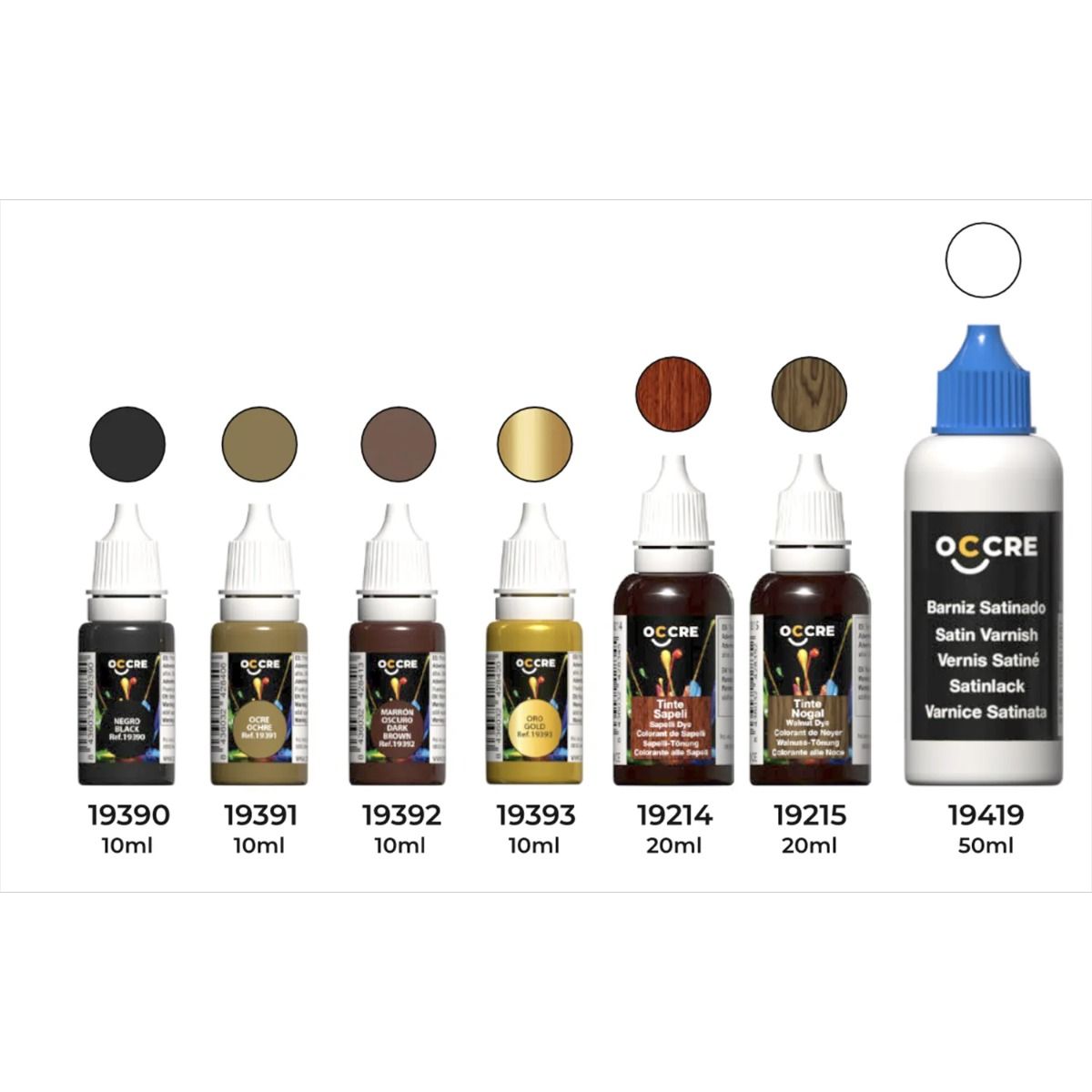 Occre Small Buccaneer Paint Pack