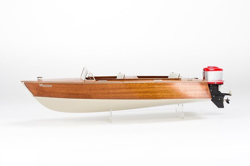 Aeronaut 1/8 Scale Marina Boat Model Kit